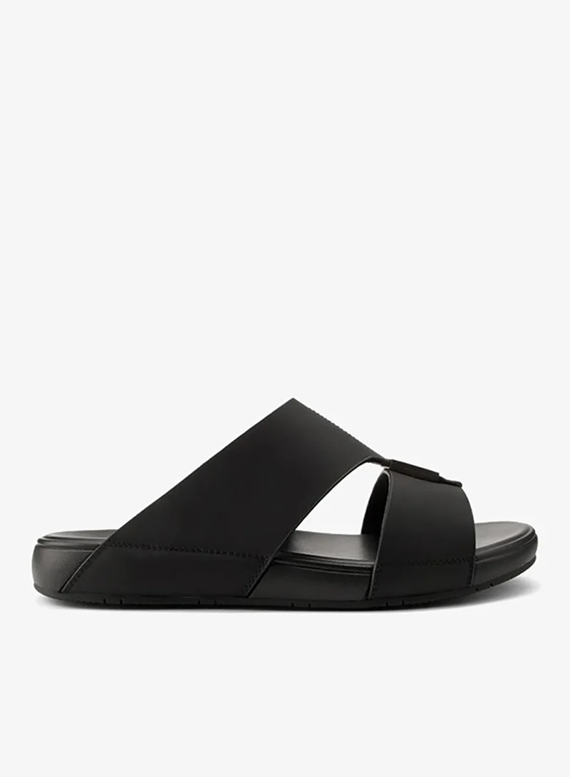 DUCHINI Men's Textured Arabic Slip-On Sandals Ramadan Collection