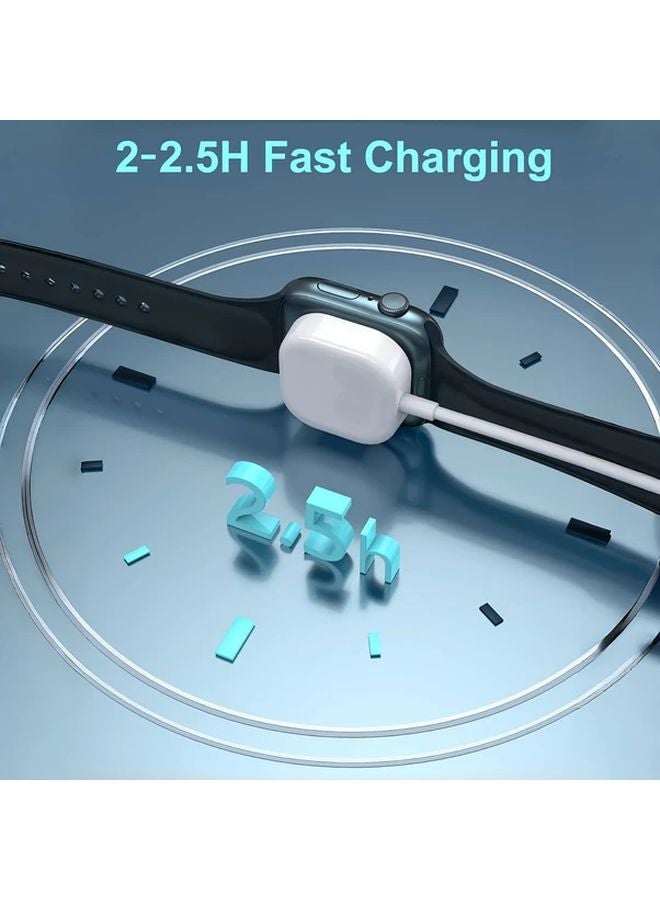 Portable Magnetic Charger For Apple Watch Wireless Fast Charging Cable Style A - Image 5