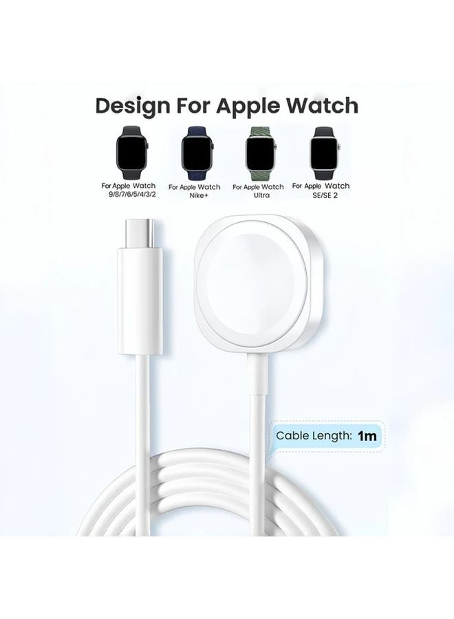 Portable Magnetic Charger For Apple Watch Wireless Fast Charging Cable Style A - Image 4
