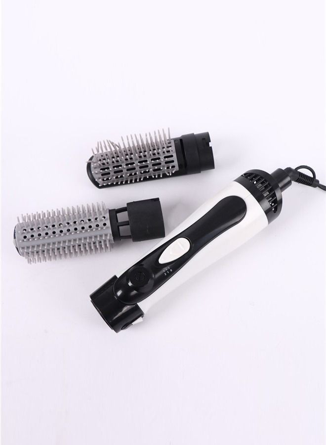 عام اثنين في واحد متعدد الوظائف مشط الساخنة HS-W2331 أسود / أبيض - Image 1