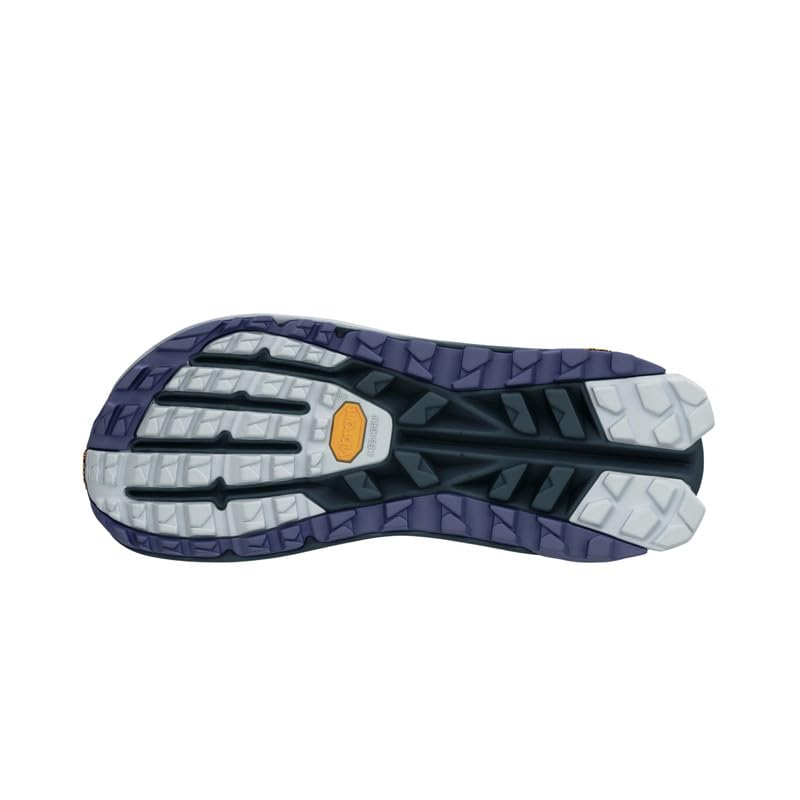 ALTRA Women's Olympus 6 Trail Running Shoe, Gray/Blue, 9 - Image 4