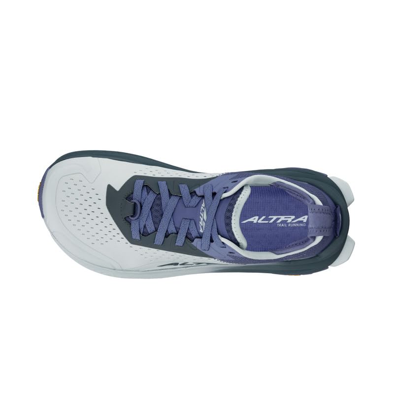 ALTRA Women's Olympus 6 Trail Running Shoe, Gray/Blue, 9 - Image 2