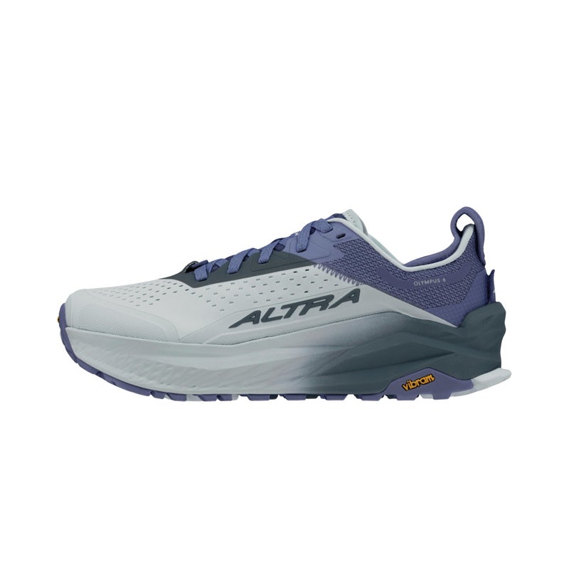 ALTRA Women's Olympus 6 Trail Running Shoe, Gray/Blue, 9 - Image 1