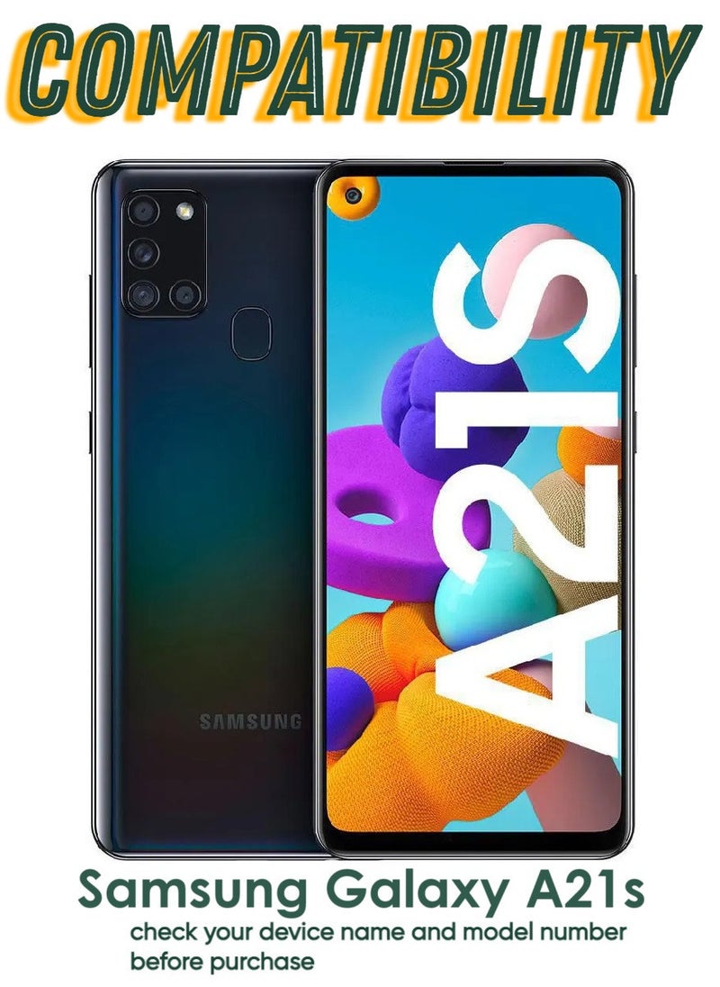 ACLIX Antistatic ESD Dustproof Premium Quality High Definition Tempered Glass Screen Protector Designed For Samsung Galaxy A21s - Image 3