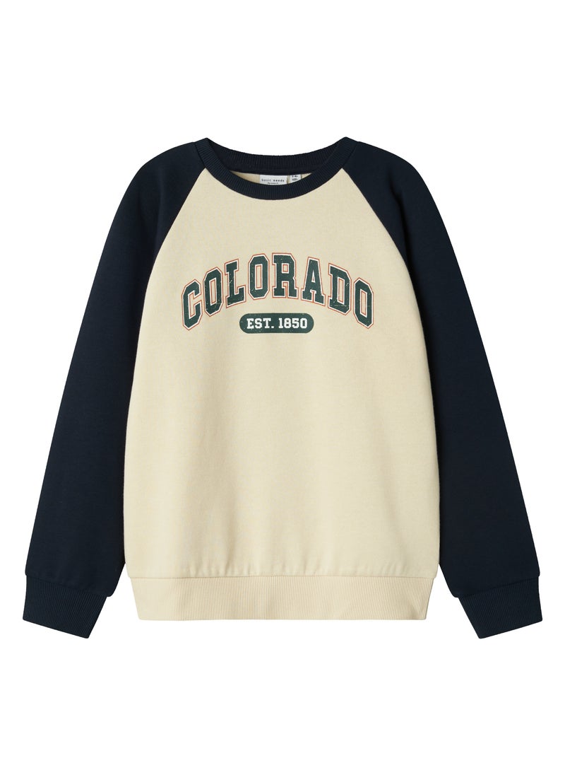 NAME IT name it Boys Vildar Longsleeve Sweatshirt  - Image 1