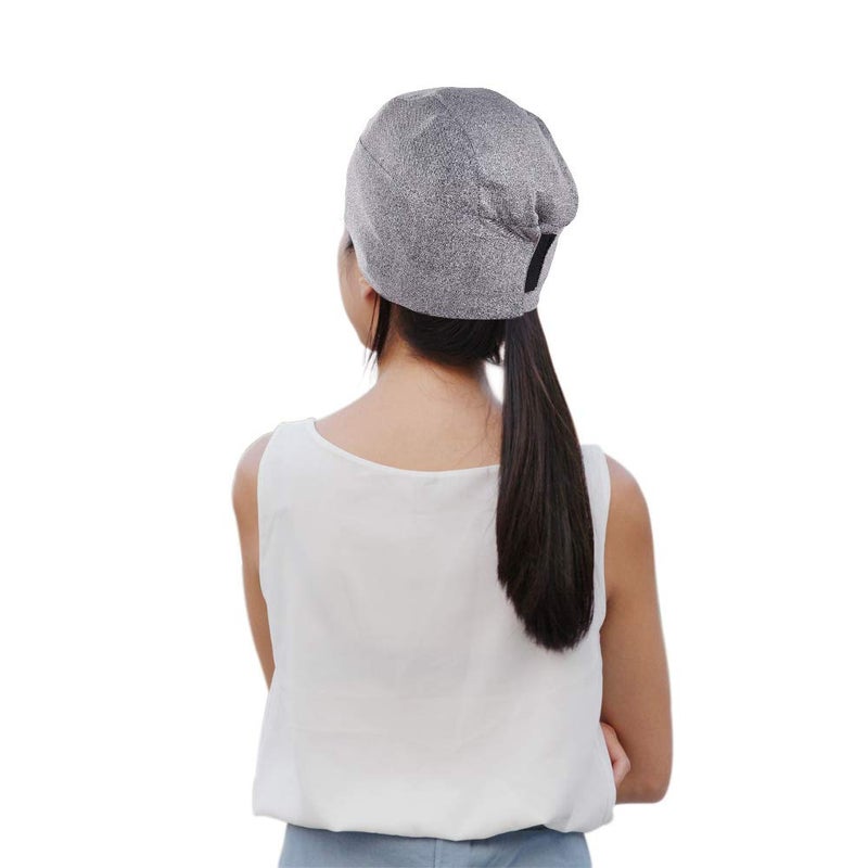 FOMI Migraine Gel Full Head Coverage Ice Hat by FOMI Care | Cranial Cold Cap | Top and Side Skull Cooling Headache and Chemo Recovery Pack | Wearable Therapy Wrap for Sinus, Stress, Pressure Pain Relief - Image 4