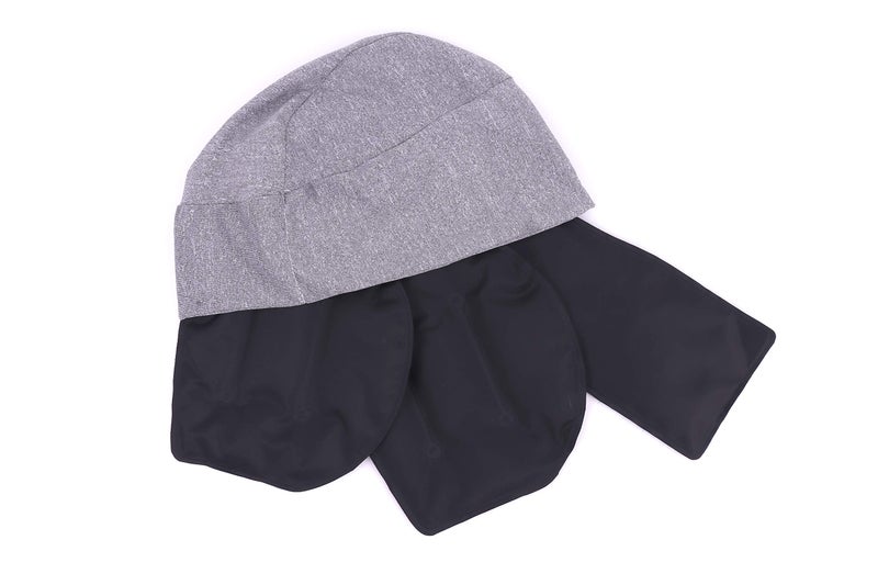 FOMI Migraine Gel Full Head Coverage Ice Hat by FOMI Care | Cranial Cold Cap | Top and Side Skull Cooling Headache and Chemo Recovery Pack | Wearable Therapy Wrap for Sinus, Stress, Pressure Pain Relief - Image 2