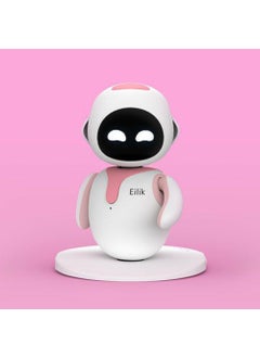 Officially authorized eilik intelligent robot cross-border emotional interactive desktop pet AI educational electronic toys Pink Pink