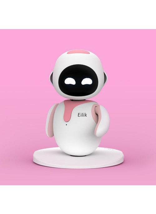 Generic - Officially authorized eilik intelligent robot cross-border emotional interactive desktop pet AI educational electronic toys Pink Pink - Image 1