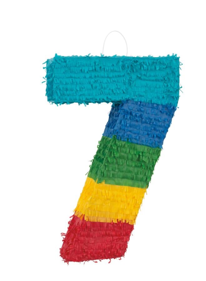Unique Number 7 Pinata - Image 1