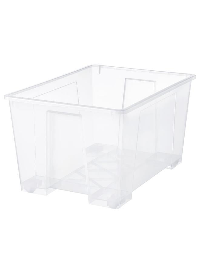 زبون صندوق شفاف 78x56x43 سم/130 لتر - Image 1