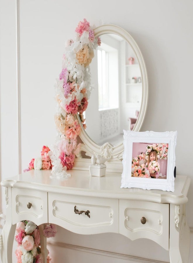 PHAREGE 5x7 Vintage Picture Frame White - Image 3