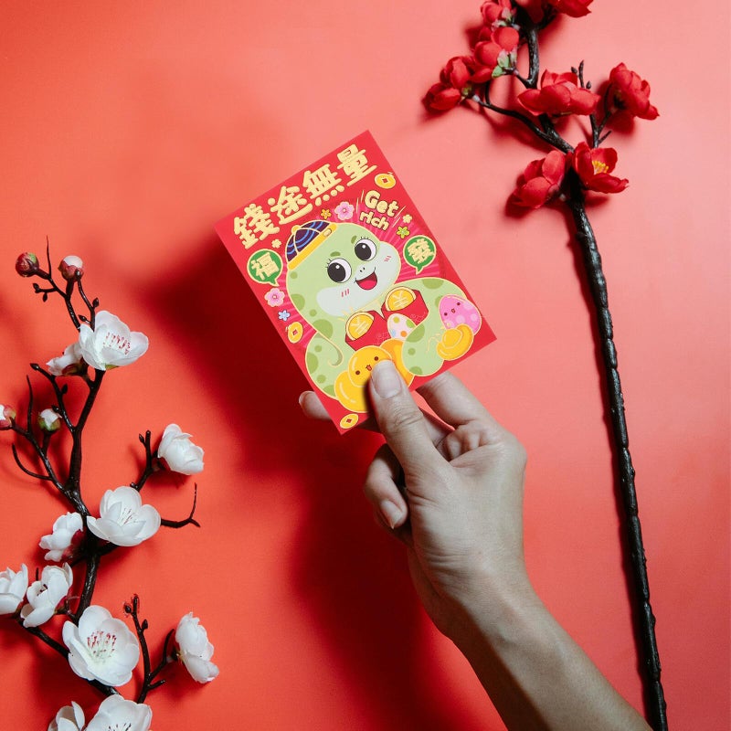 Traditional Chinese Red Envelopes For Lunar New Year 36 Pcs Red Packets For Money - Image 5