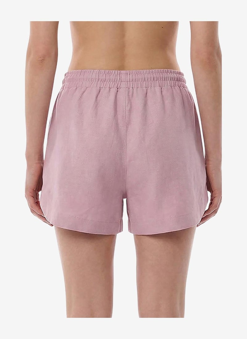 Penti Women Linen Lilac Shorts - Image 5