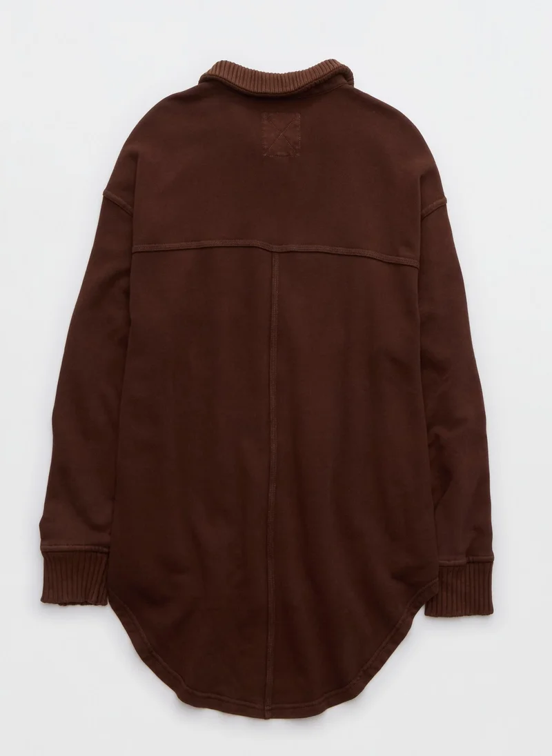 آري من امريكان ايجل Aerie LumberJane Fleece Shirt