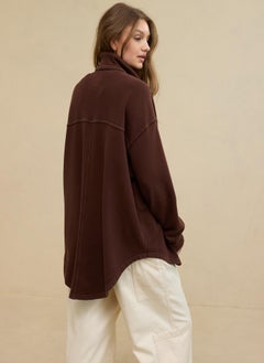 Aerie Aerie LumberJane Fleece Shirt  - Image 4