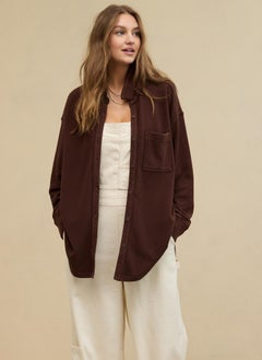 Aerie Aerie LumberJane Fleece Shirt  - Image 1