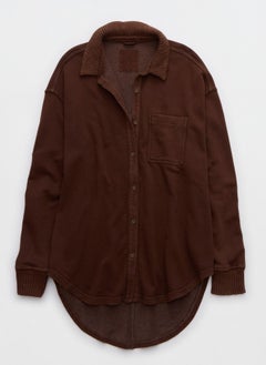 Aerie Aerie LumberJane Fleece Shirt  - Image 3