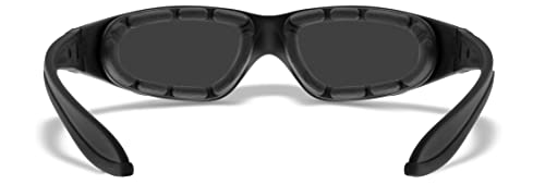 Wiley X SG-1 Sunglasses Goggles, Ballistic Rated ANSI Z87 Safety Glasses for Men, UV Eye Protection for Shooting, Motorcycle, Biking, and Industrial Safety, Matte Black Frames, Smoke Grey and Clear Changeable Lenses - Image 5