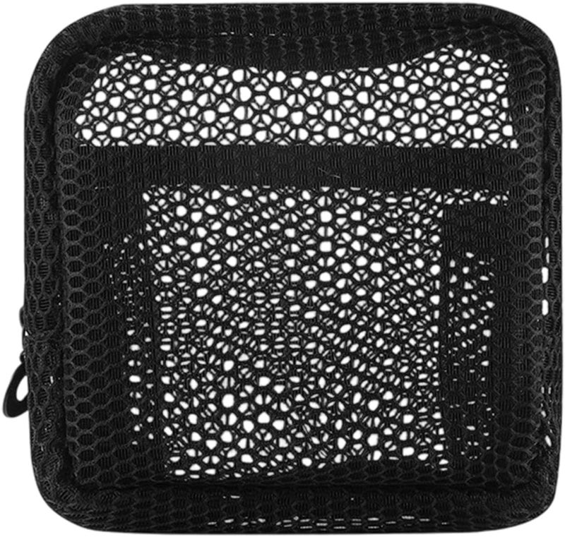 Portable Ventilated Meshes Cosmetic Bag for Lipsticks Skincare Sanitary Pads Portable Neat Organizers Breathable Meshes - Image 5