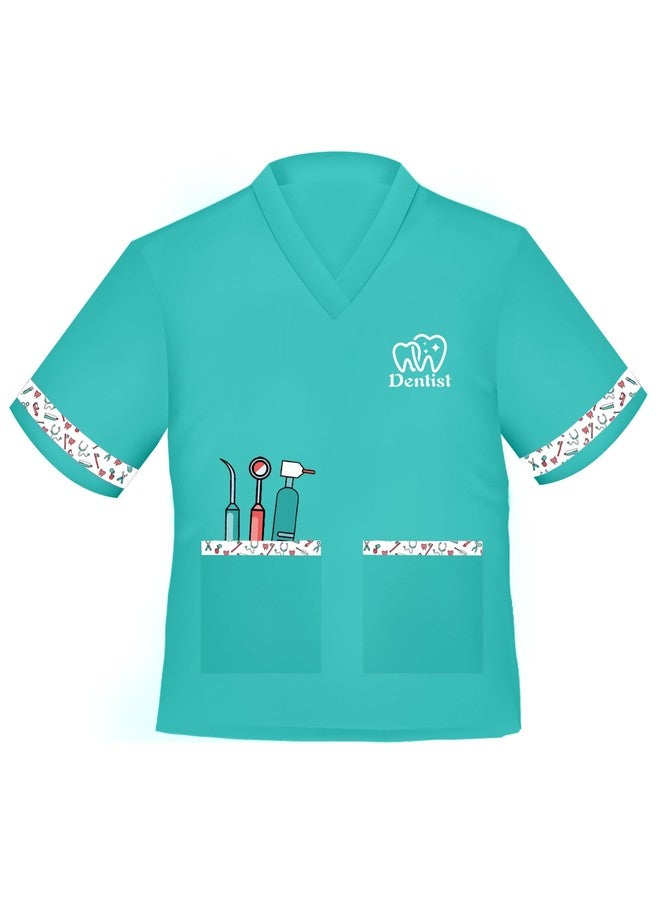 ANPHILE Dentist Costume for Kids, Kids Doctor Costume Play Set, Halloween Dress Up Costumes for Boys Girls - Image 3