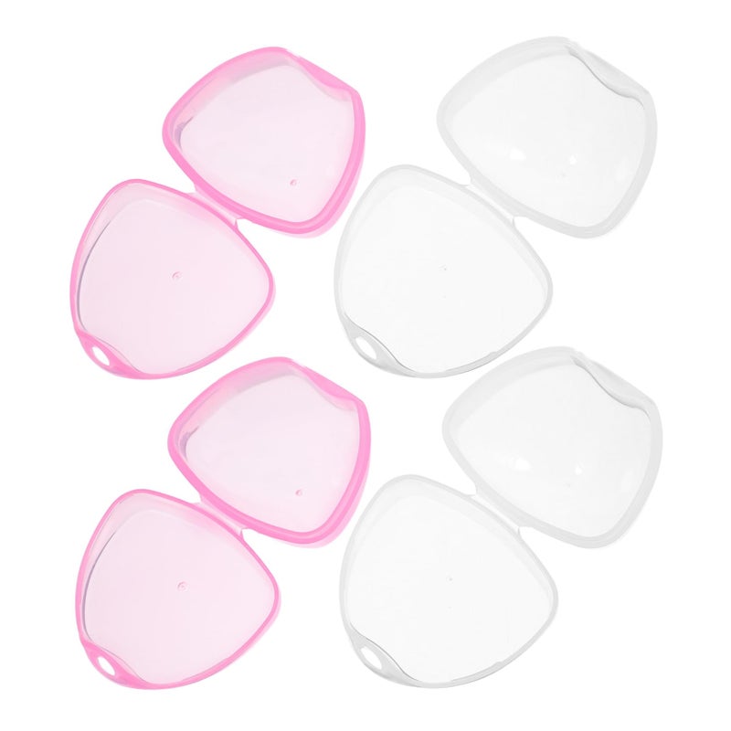 4 Pack Transparent Pacifier Case Holder Travel Dustproof Storage Box Clean Safe - Image 2
