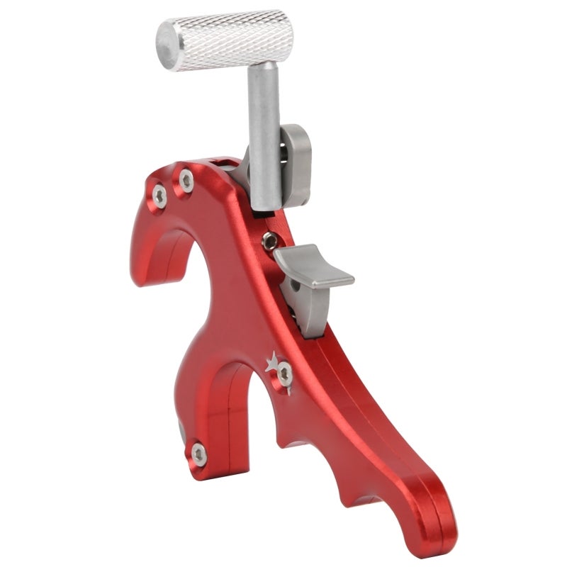 CUPID Metal Bow Release Aluminum Alloy CNC Four Finger Release - Stable Sensitive Caliper Thumb Trigger Release for Archery Practice - Image 4