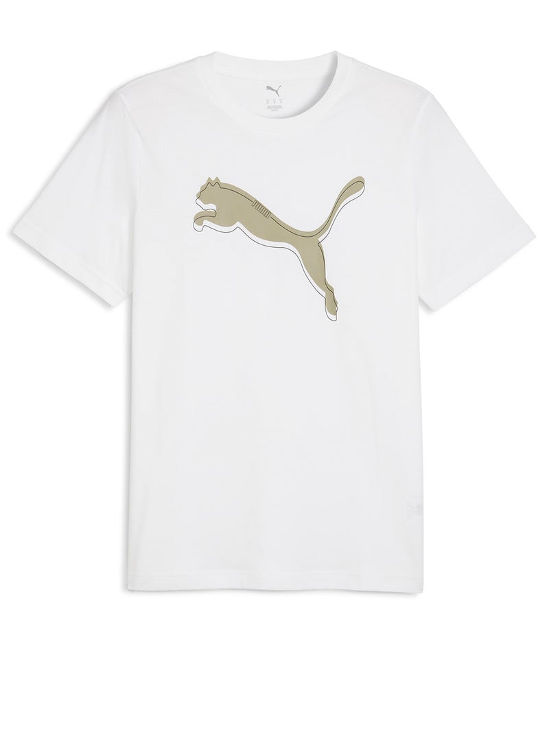 Puma Men's Graphic Cat Logo Tee - Image 4