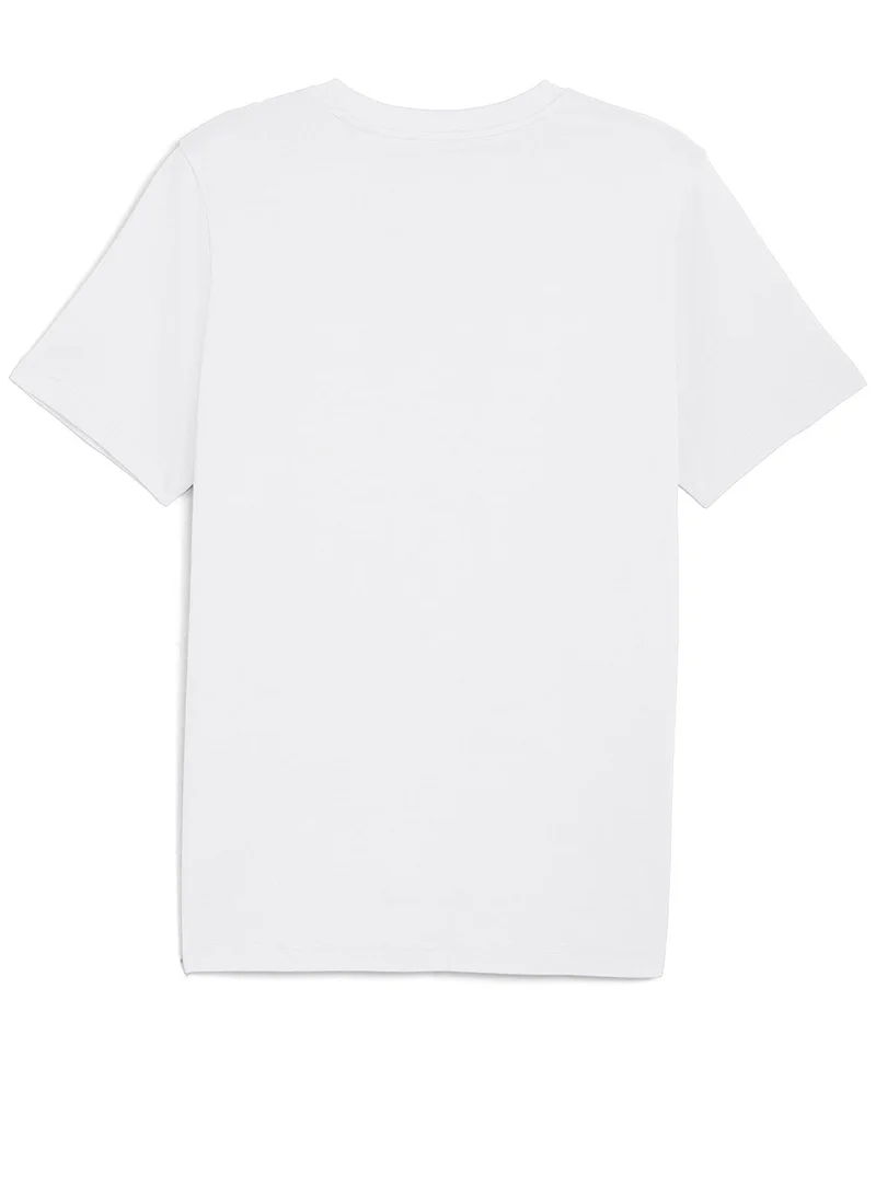 PUMA puma white Puma Men's Graphic Cat Logo Tee for Men | Best Price UAE