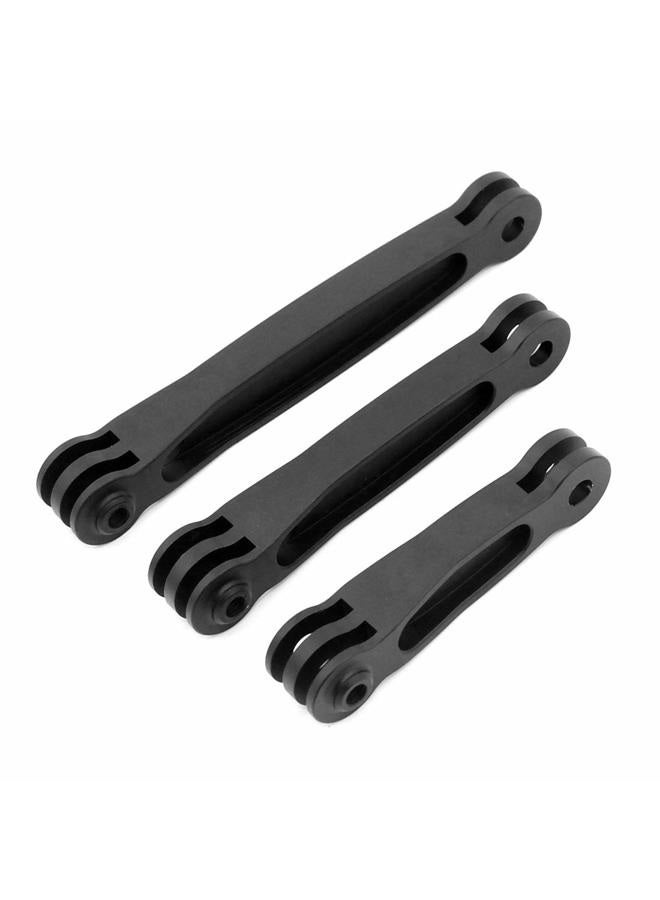 Vcufflinks 3 in 1 Extension Pivot Aluminum Alloy Arm – Adjustable Monopod Bracket for GoPro Hero 4 5 6 7 8 9 Black Silver Session, AKASO/Campark/YI & Other Cameras - Image 1