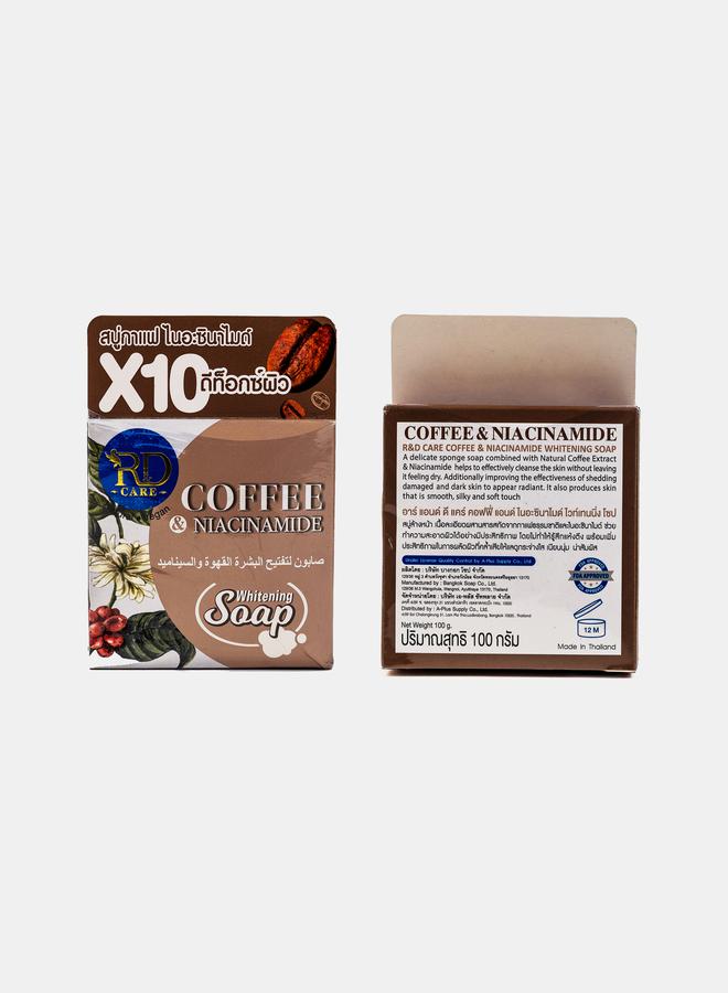 R&D Coffee & Niacinamide Whitening Soap - Image 2