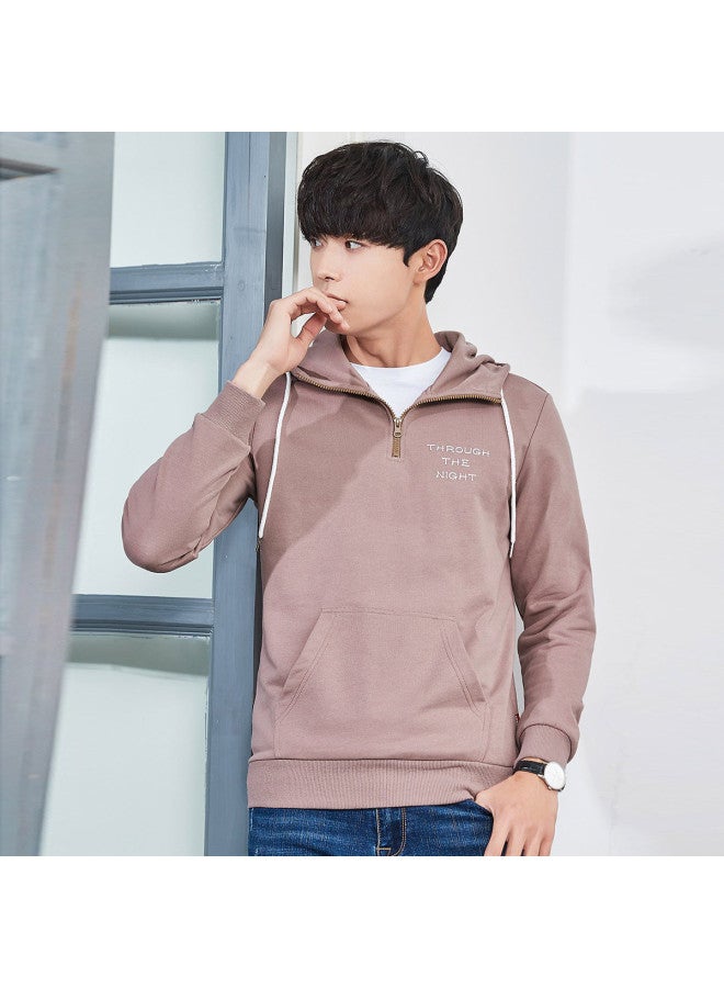 EPTISON Spring Hoodies For Men, Trendy Korean Print Long Sleeve Pullover, Unisex Casual Wear For Spring And Autumn, Petite Fashion Hooded Sweatshirt - Image 5