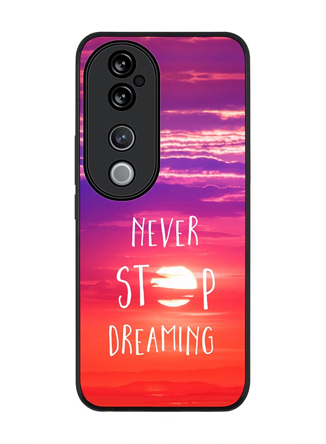 Stylizedd For vivo V40 5G /vivo V40 Pro Case,Slim fit Camera Protection, Shockproof Thin Phone cover - Never stop dreaming - Image 1