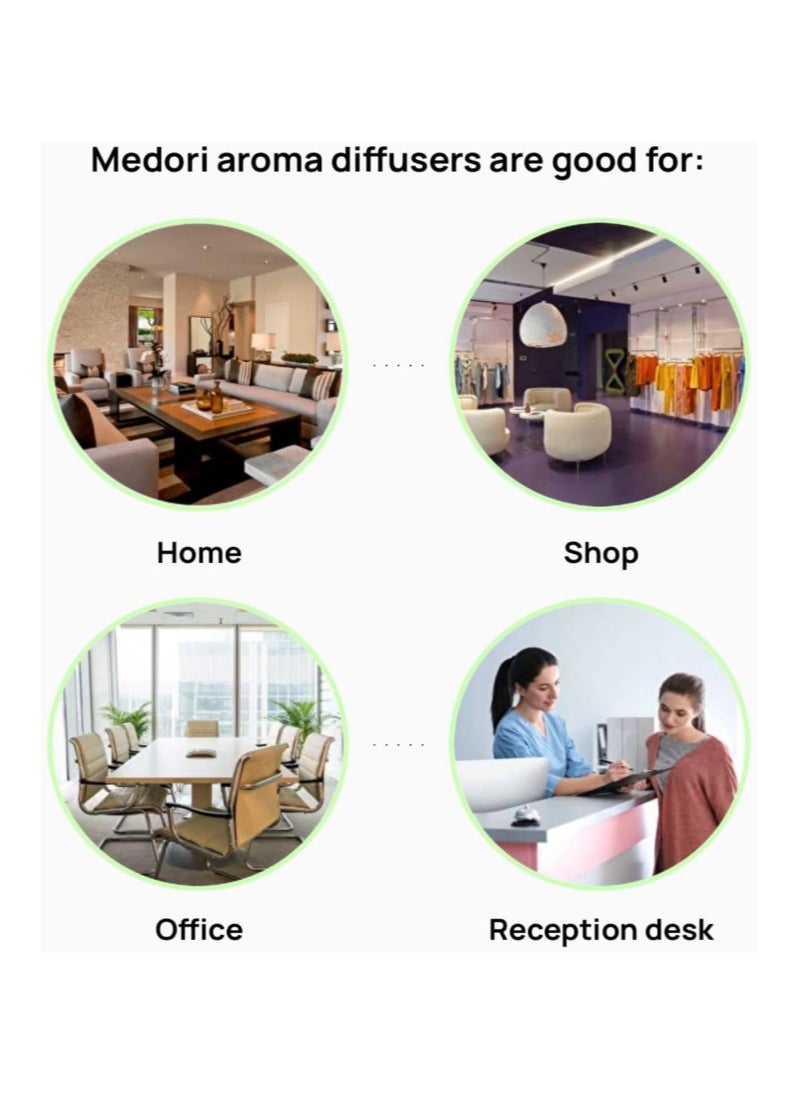 MEDORI - Diffusor with fiber sticks Cotton Dream Scent Pack of 3 - Image 1