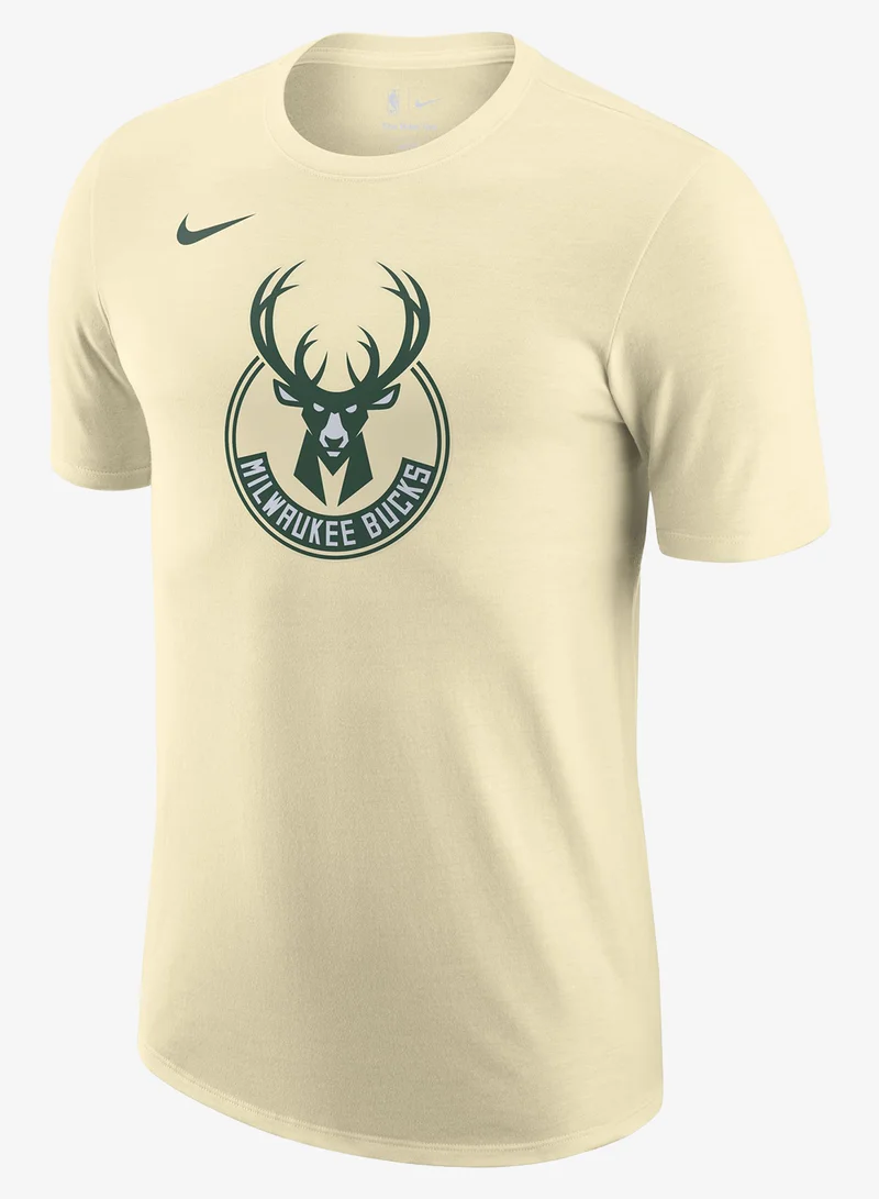 Nike Nba Bucks Men’S Essential Logo T-Shirt