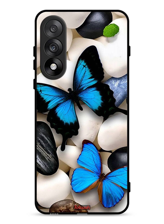 Tolwak OnePlus Nord 5 Protective Case Cover Butterflies On Stones - Image 1