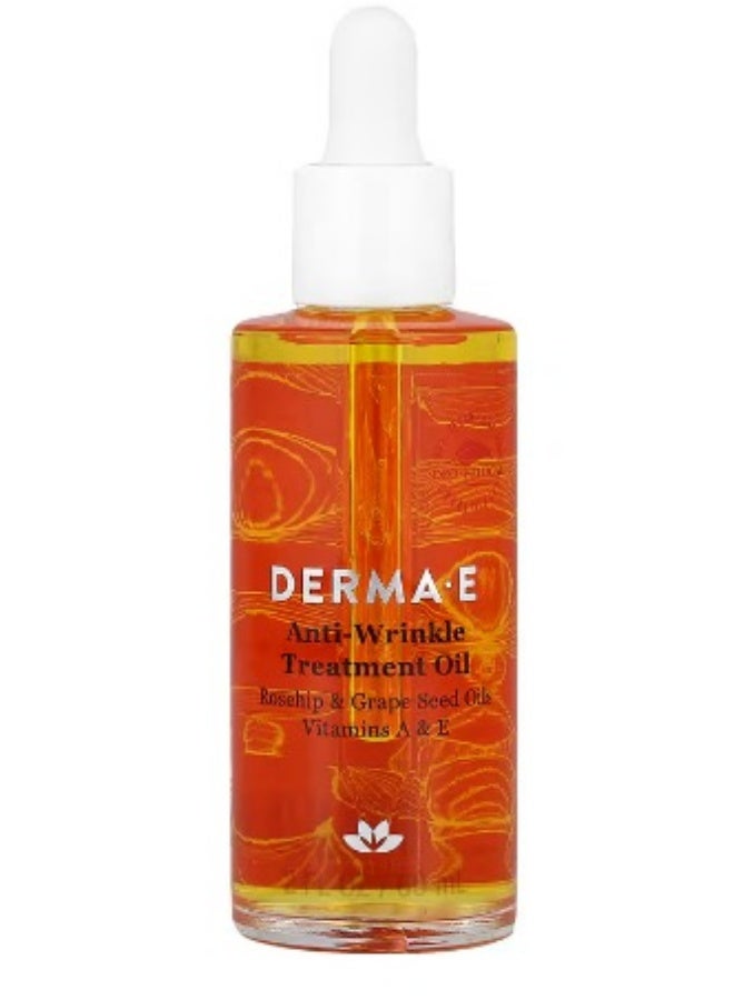 DERMA E, Anti-Wrinkle Treatment Oil, 2 fl oz (60 ml)