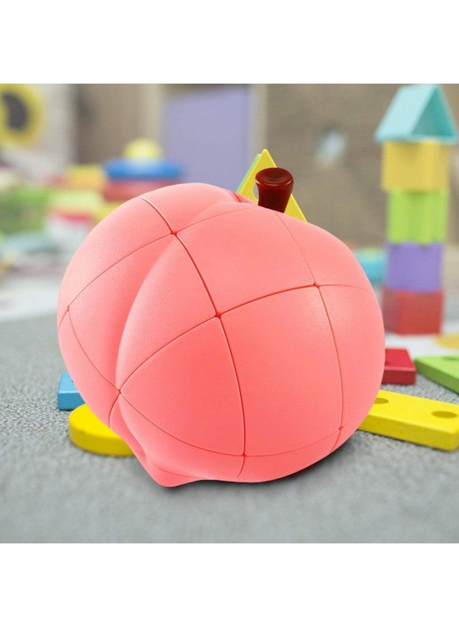 Kiditos Kiditos 3x3 Peach Fruit Cube Puzzle Realistic Fruit Shape Toy Learning Cube Special-Shaped Twisty Puzzle Cube Antistress Educational Toys  - Image 4