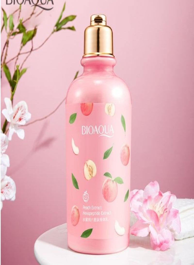 بيو أكوا لوشن الجسم بالخوخ 250 جم - Image 1