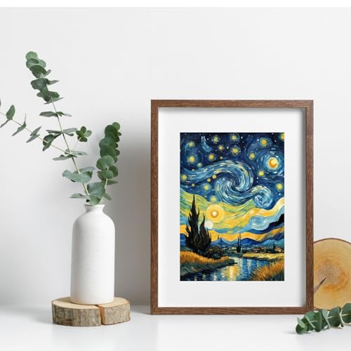 Yanfairy Starry Night Diamond Art Painting Kits for Adults, Full Drill Diamond Dots Paintings for Beginners, Round 5D Paint with Diamonds Pictures Gem Art Painting Kits DIY Crafts Kits 12x16inch - Image 3