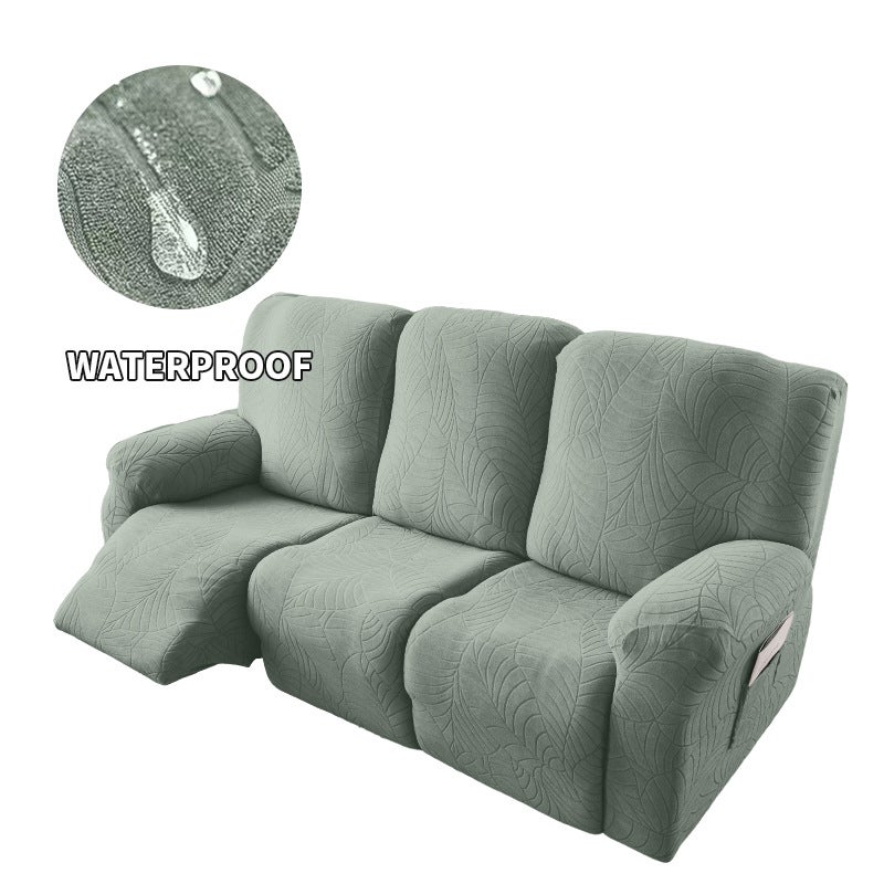 73Hours Waterproof Big Leaf Chivas Regal 3-Person Recliner Sofa Cover Full-Inclusive Massage Recliner Sofa Cover Anti-Cat Scratch Universal - Image 5