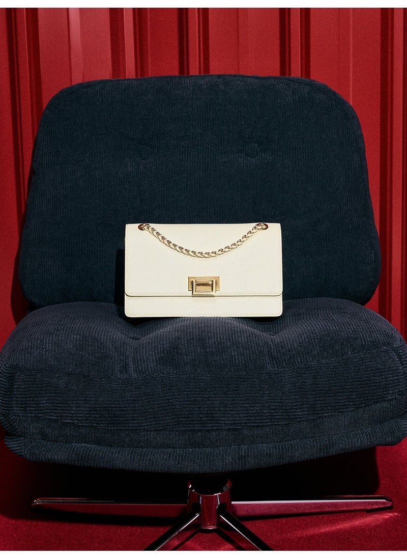 Charles & Keith Charles & Keith Everline Braided-Strap Shoulder Bag & Crossbody Bag for Women - Cream  - Image 5