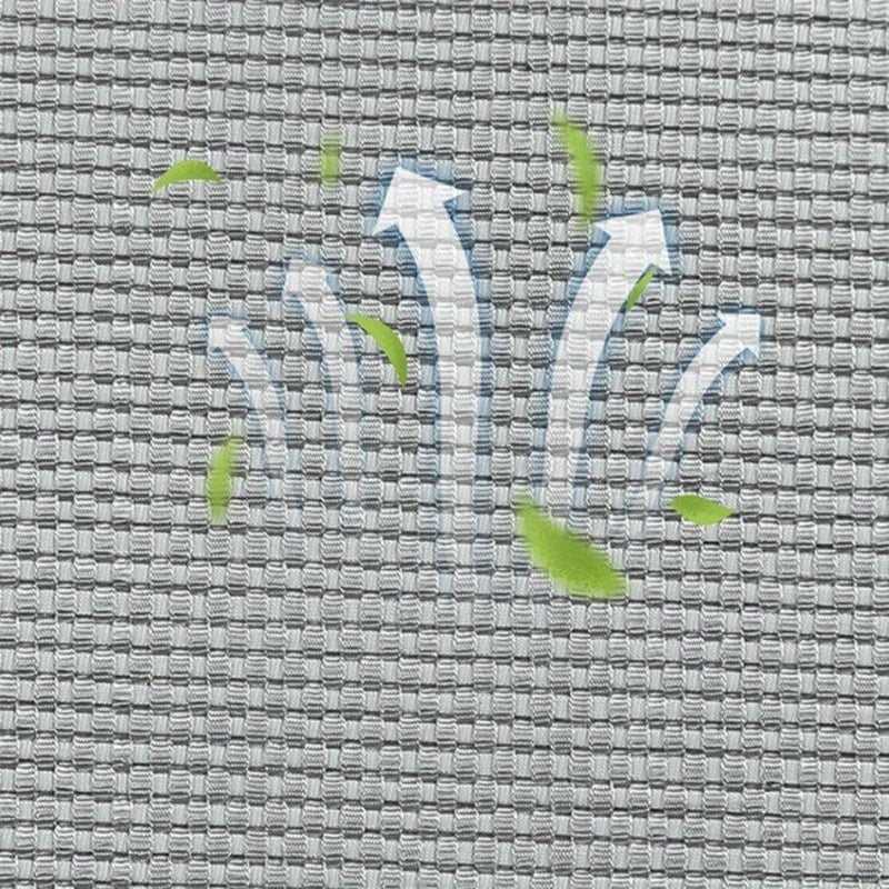 Beige Single Seat Cool Car Seat Cover Breathable Fabric Front Seat Cushion Vehicle Seat Protector Four Season Size Auto Accessory - Image 4