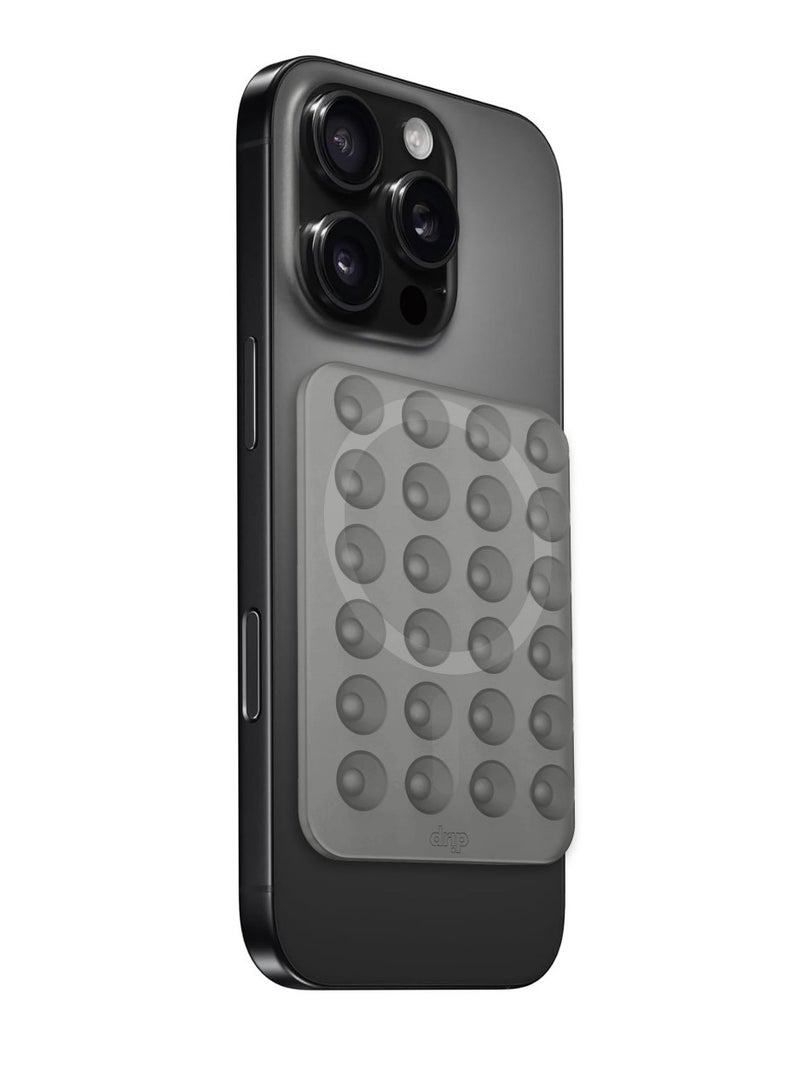 DRIP Silicone Magnetic Suction Phone Holder - MagSafe Compatible, Strong Adhesion, Reusable, Durable, and Portable - Ideal for Flat Surfaces, Mirrors, and Windows - Image 5