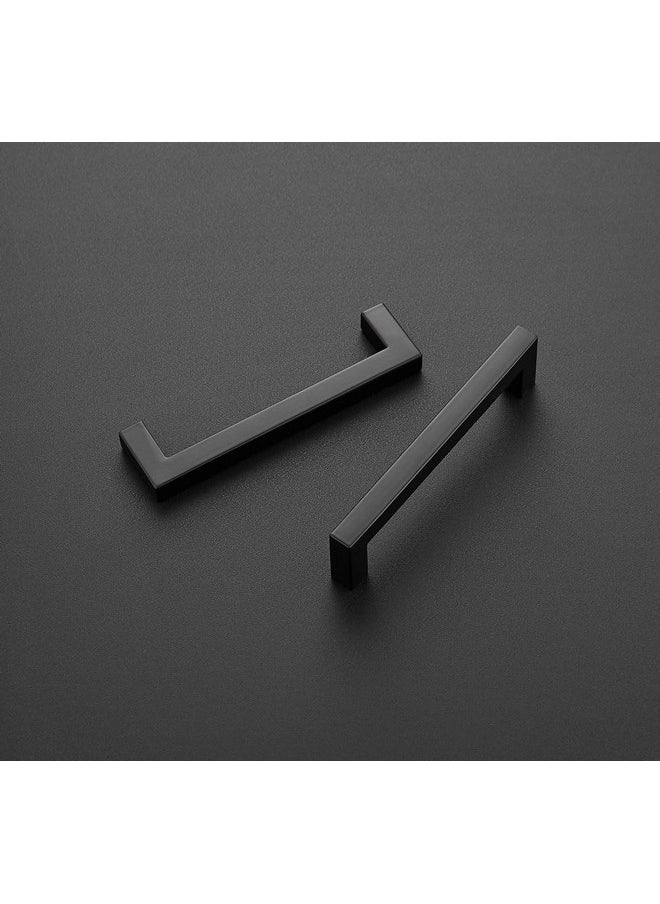 Ravinte Ravinte 55 Pack 5 Inch Kitchen Square Cabinet Handles Matte Black Drawer Pulls for Cupboard Hardware  - Image 1