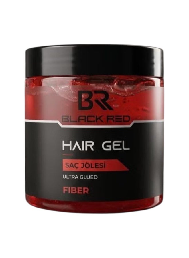 Black Red Wild Ultra Hold Hair Styling Gel – Maximum Control 500 ml