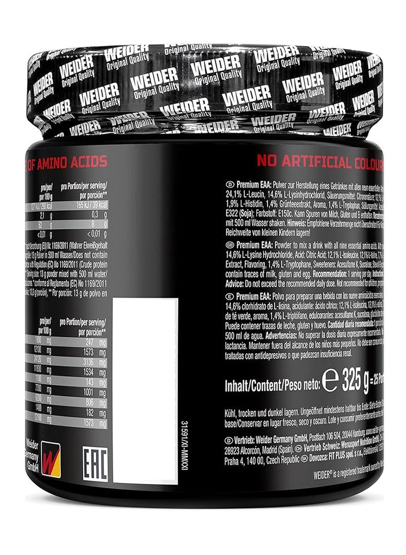 Weider Premium EAA Zero Peach Ice Tea 325g - Image 2