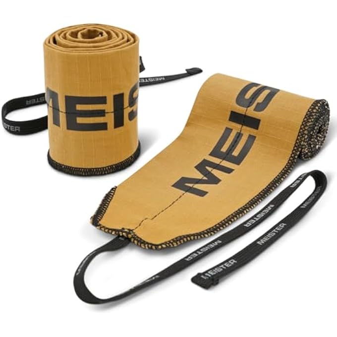 Meister Lockdown Wrist Wraps - Adjustable Non-Stretch Support For Weightlifting, Strength & Cross Training - Coyote - Image 4