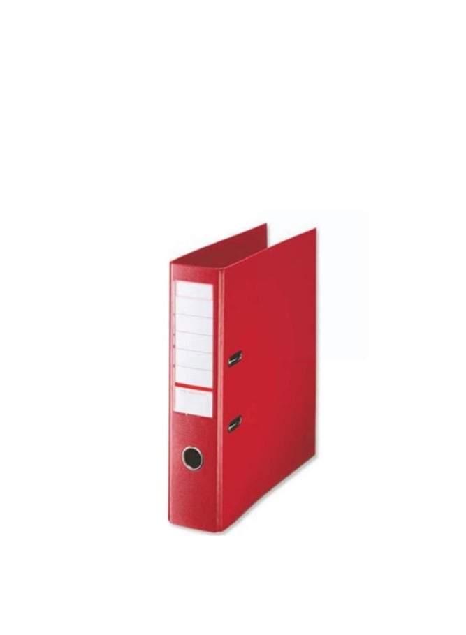 10-Piece Fixed Broad Box File WIDTH 3Inch Width RED COLOR (8CM ) - Image 1