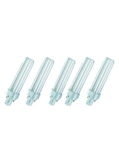 Osram Osram 2 Pin Dulux D Luminous Flux Home Decorative Durable Fluorescent Lamp (G24d-2 18W 840 4000K 1200lm, Cool White) -Pack of 5  - Image 2
